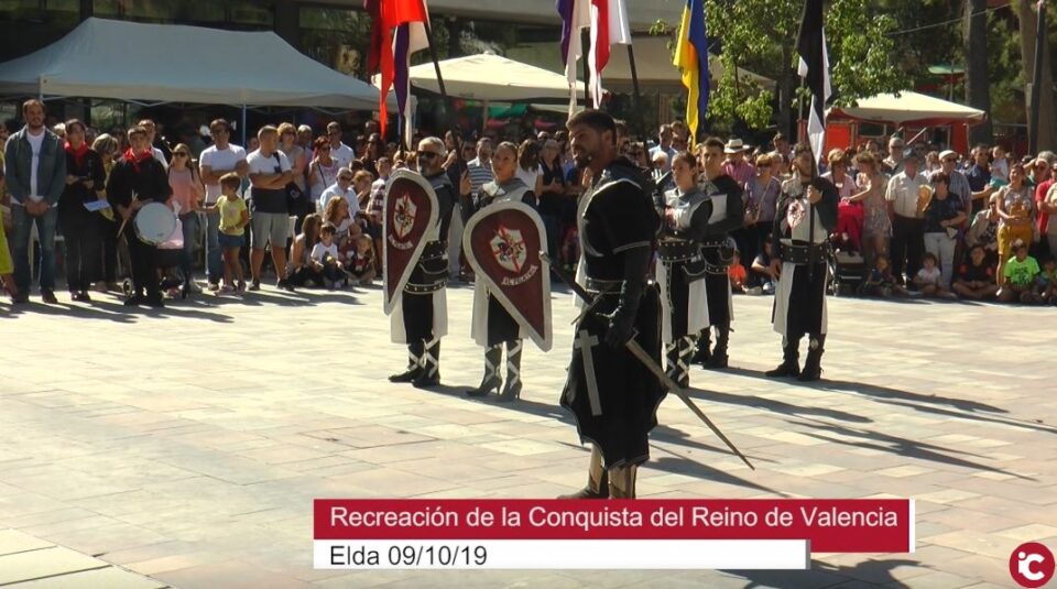 Elda recrea la reconquista de Valencia