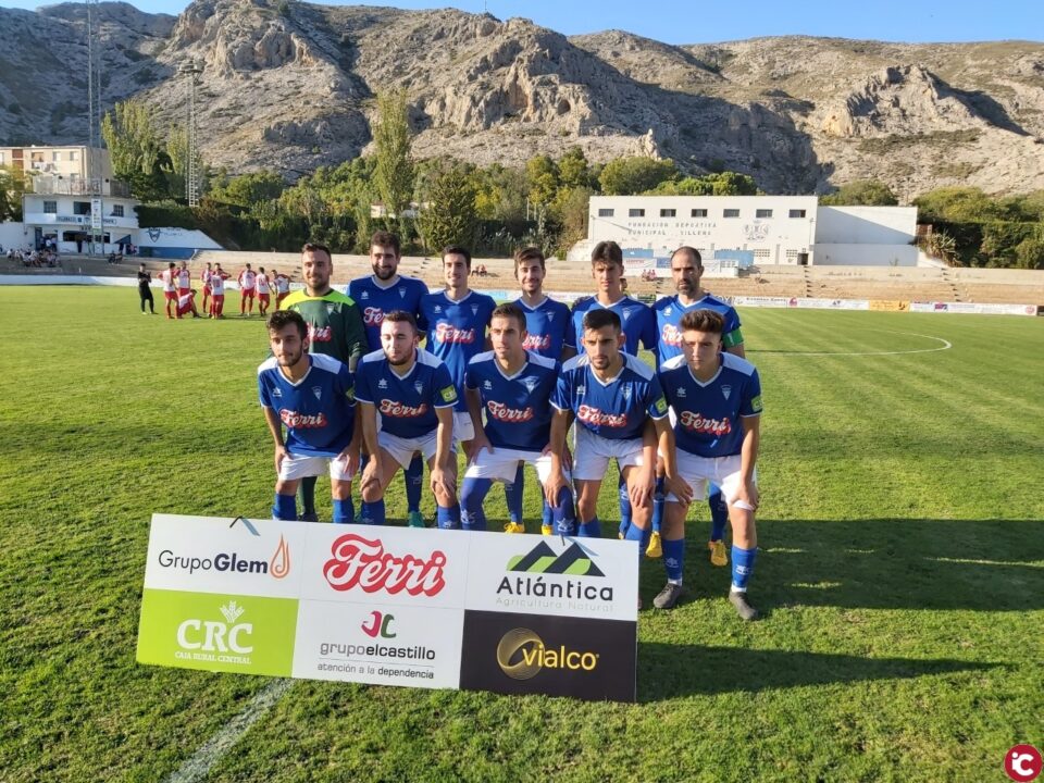 En tiempo de descuento empataron los visitantes. Villena 1 - Eisides 1