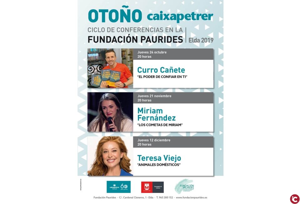 Presentación del Ciclo de conferencias Otoño Caixapetrer