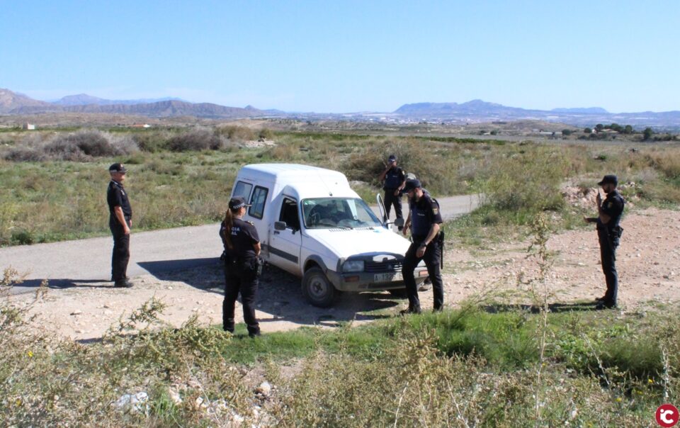 Arranca el dispositivo especial de vigilancia rural en Novelda