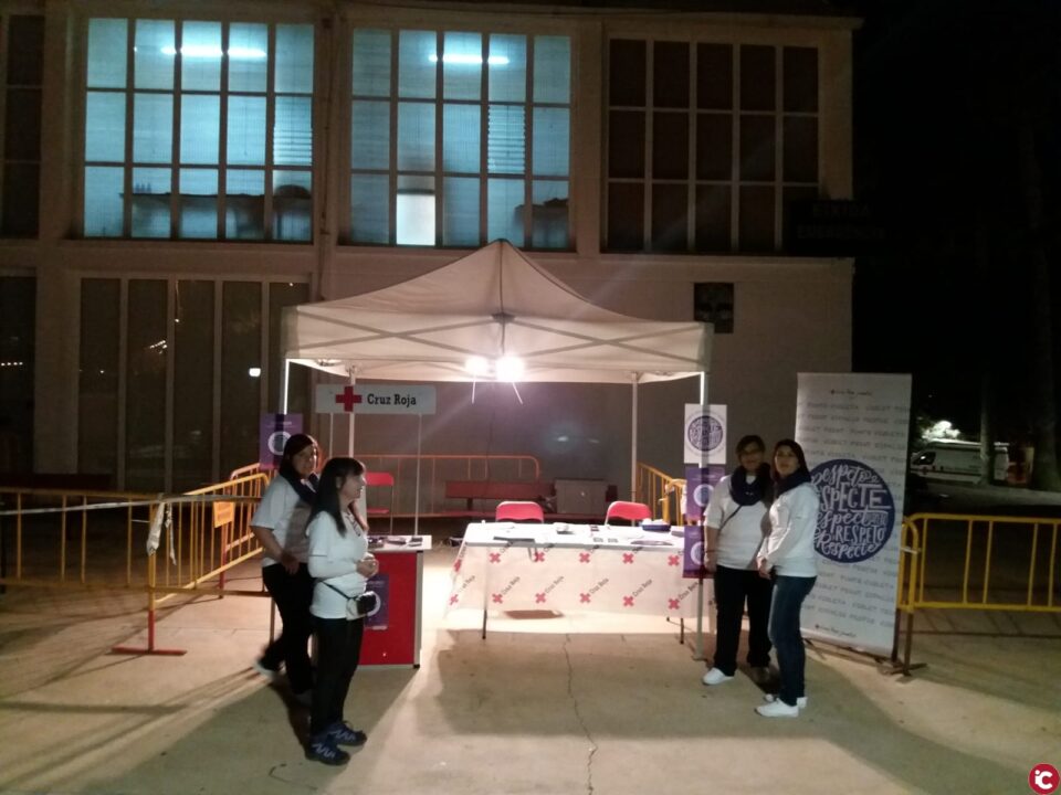 El Punto Violeta para la prevención de violencia machista informa a 657 personas en fiestas