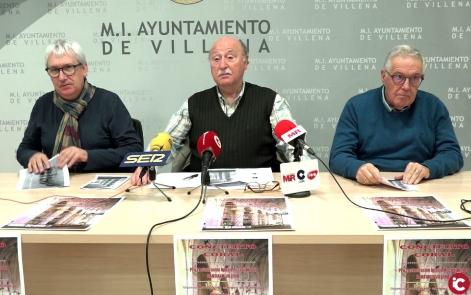 La Asociación de Amigos de Santiago organiza un concierto para recaudar fondos para la restauración de la Iglesia de Santiago de Villena