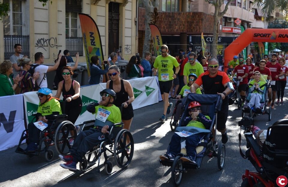 Más de 800 atletas populares y discapacitados concurren en la III Carrera Eliminando barreras para lograr una ciudad más humana