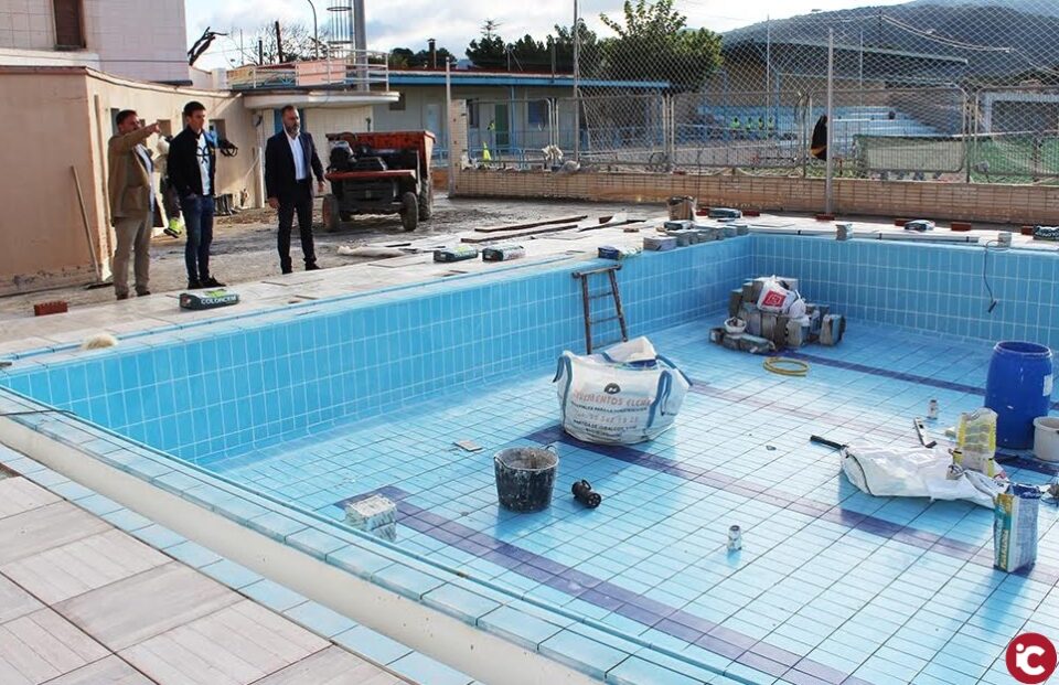 Las obras de la piscina del estadio Climent finalizarán en diciembre de 2019