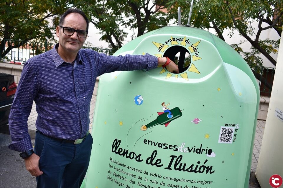 Petrer se suma a la campaña Llenos de ilusión para aumentar el reciclaje de vidrio