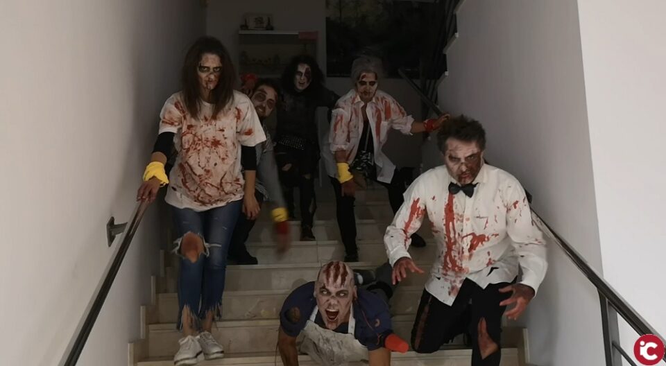 Mes de 250 joves van participar la passada nit del dijous 31 doctubre en lactivitat de la Gimcana Zombi en Muro