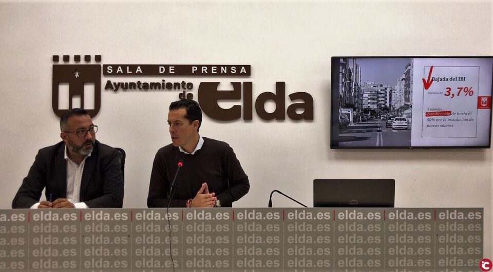 El Ayuntamiento de Elda rebaja un 3