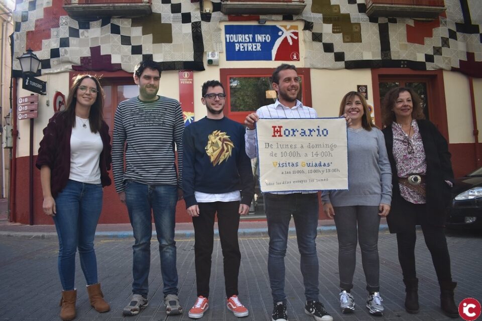 La Tourist Info de Petrer también abre sus puertas los fines de semana