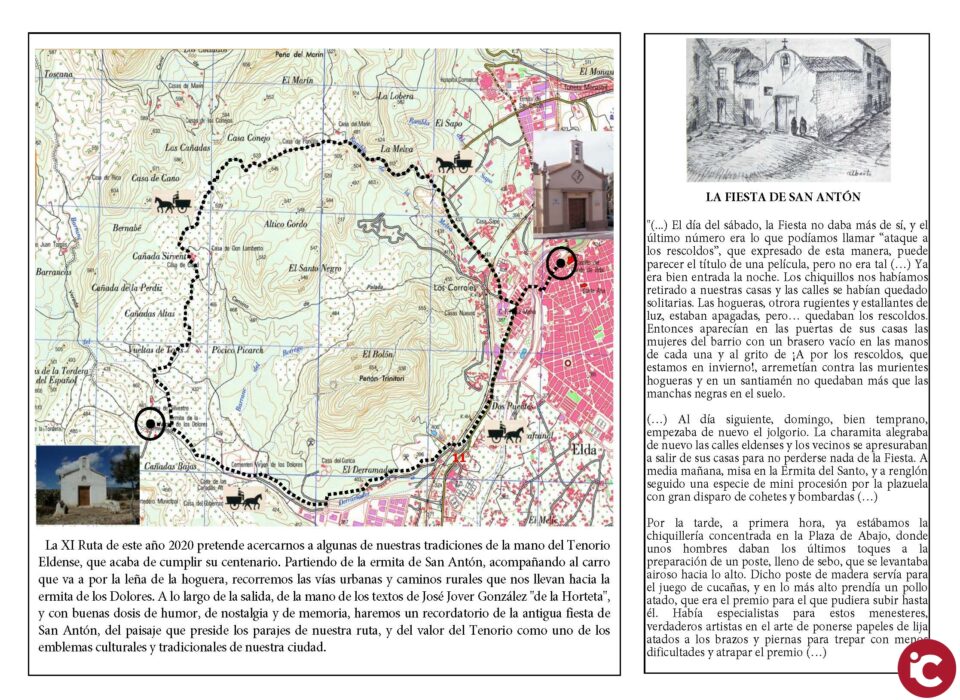 Ruta de la Hoguera de San Antón