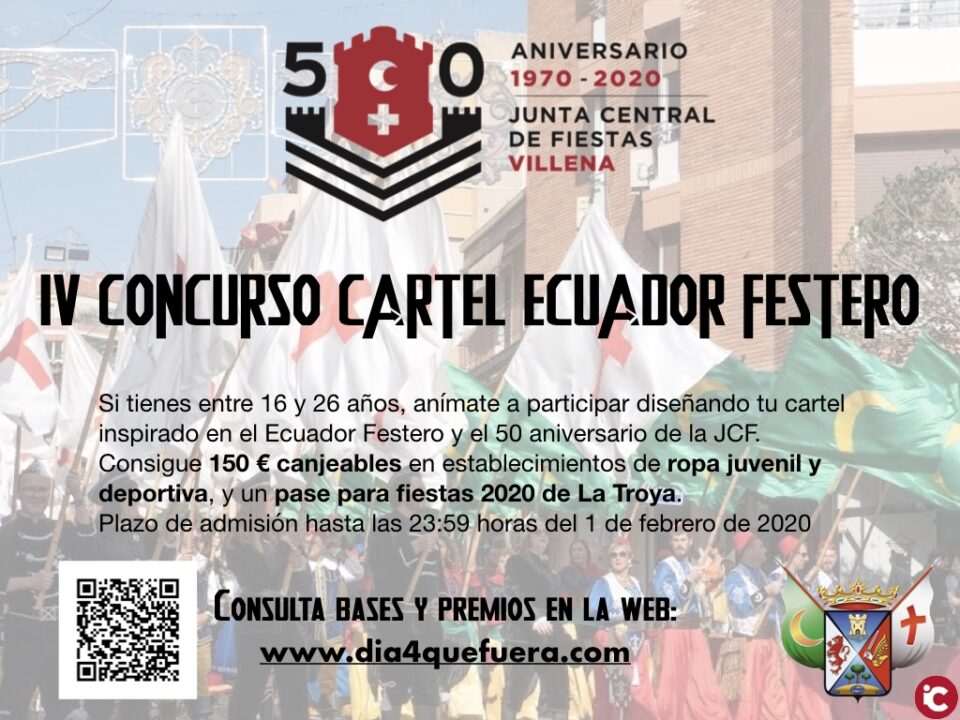 Bases IV Concurso Juvenil Cartel Ecuador Festero 2020