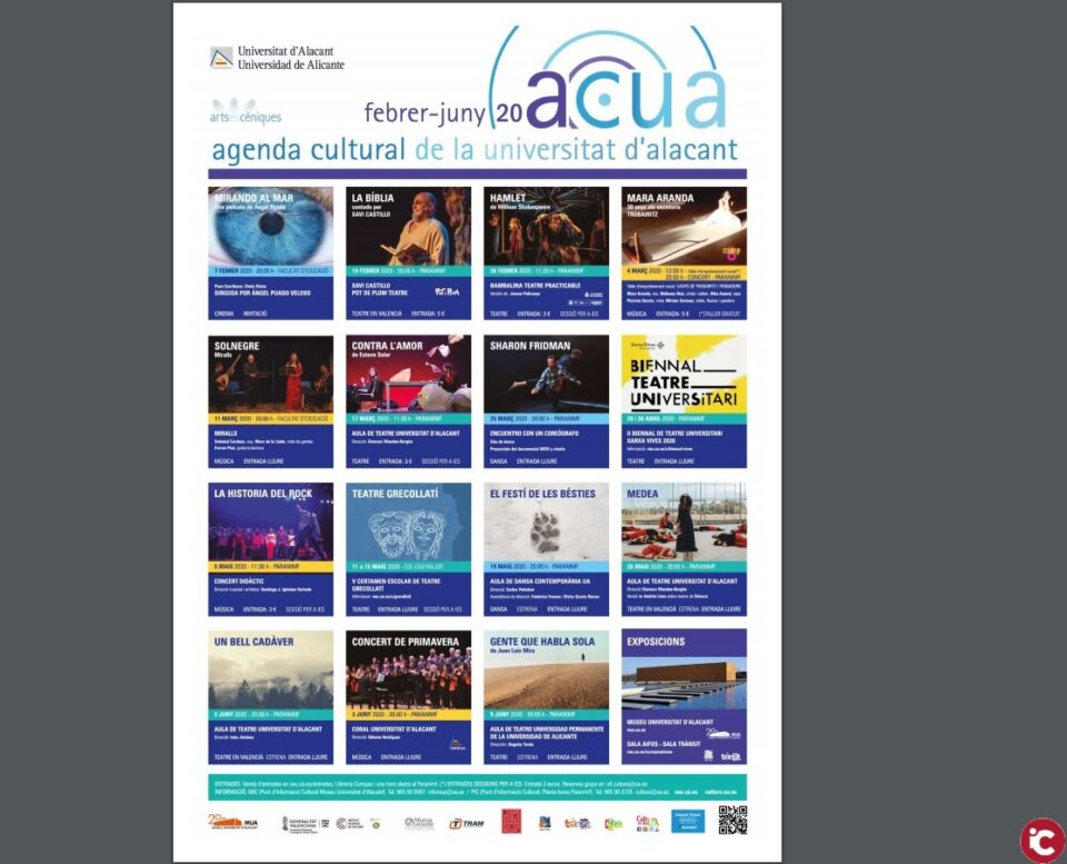 La UA presenta la nova programació cultural marcada per la producció pròpia i el seu caràcter formatiu