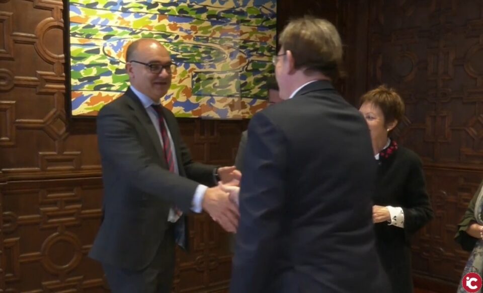 Reunión con los rectores universitarios