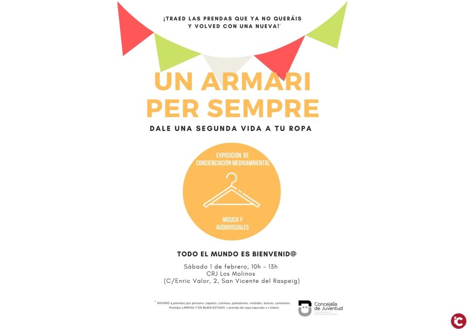 Una segunda oportunidad para la ropa