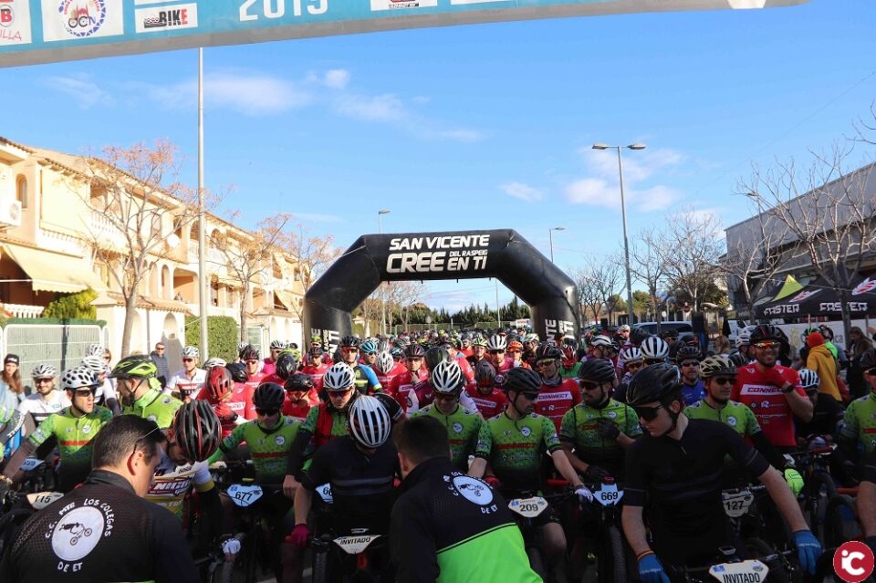 El club ciclista Los Colegas de E.T. dedica la V BTT San Vicente a su compañero Javier Torregrosa