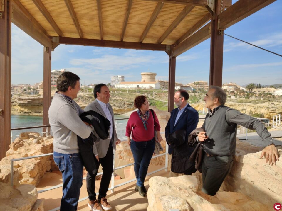 La Diputación valora en 11.000 euros los daños causados por Gloria en el yacimiento arqueológico de LIlleta dels Banyets de El Campello