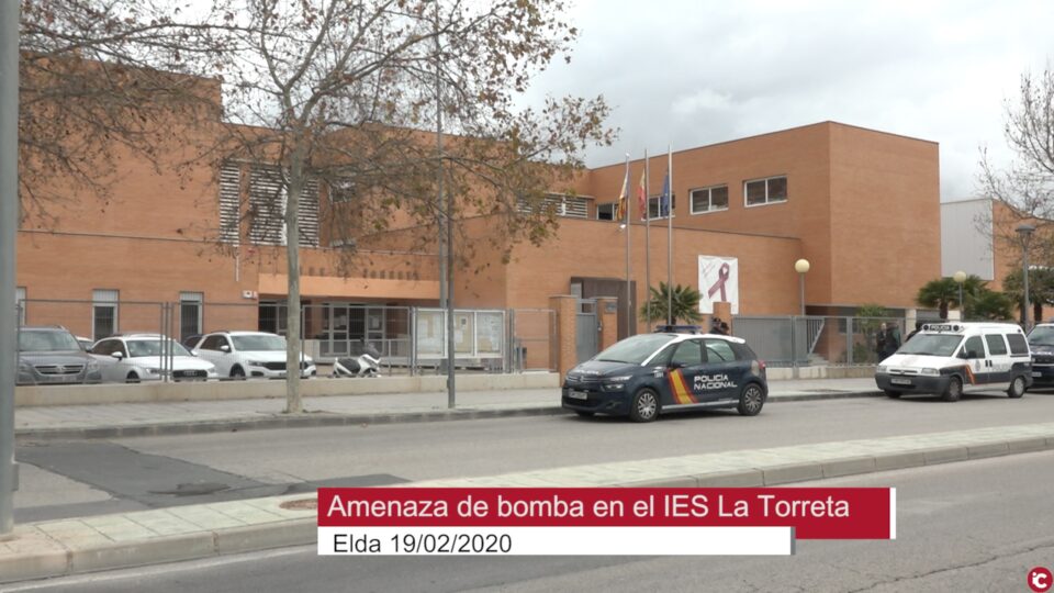Amenaza de bomba en el IES La Torreta