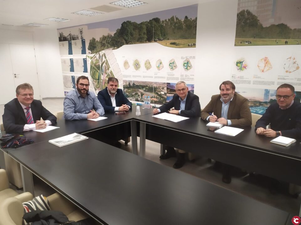 Reunión técnica para definir la hoja de ruta para la instalación en Villena del Nodo Logístico del Levante Interior