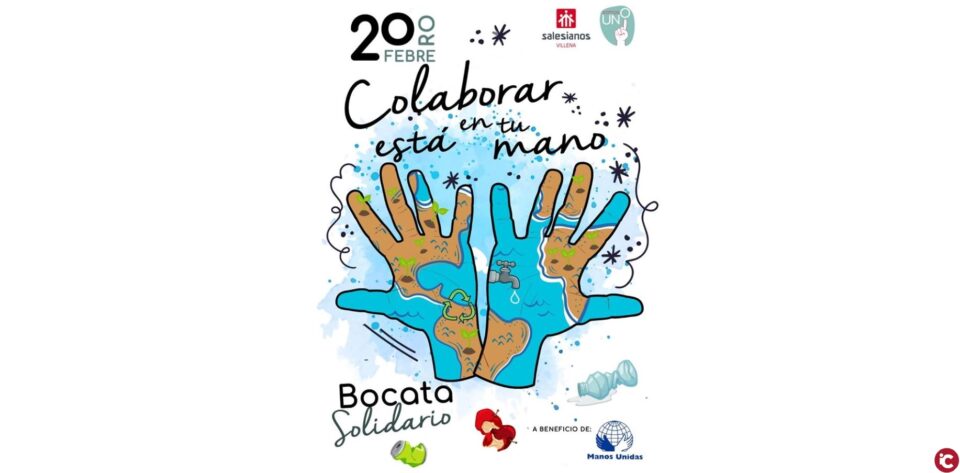 Un bocadillo solidario para colaborar con Manos Unidas
