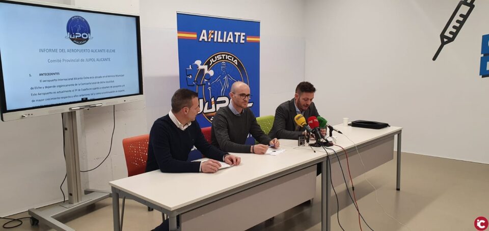 JUPOL reclama de manera urgente el incremento del catálogo de puestos de trabajo del Aeropuerto Alicante-Elche