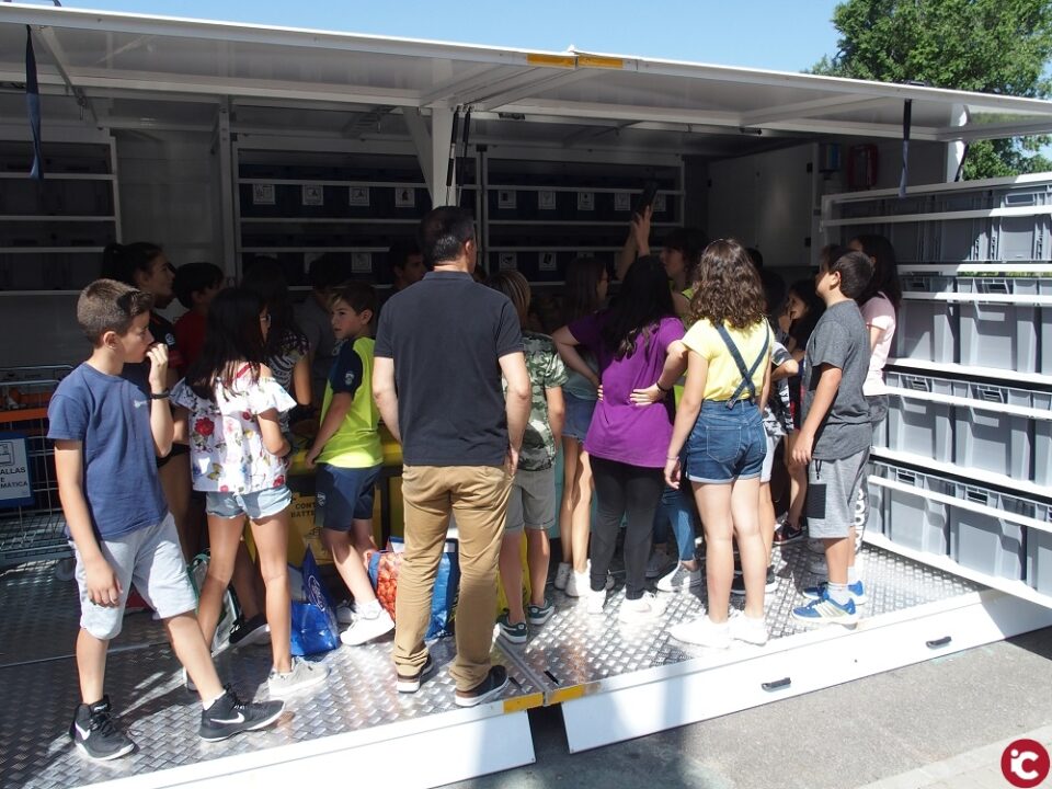 Más de 44 toneladas de residuos recogidas en los Ecoparques Móviles del Consorcio Crea durante el segundo semestre de 2019