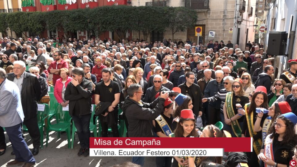 Concurso de Ajo y Gachamiga y Misa de Campaña en el Ecuador Festero (domingo día 1 de marzo)