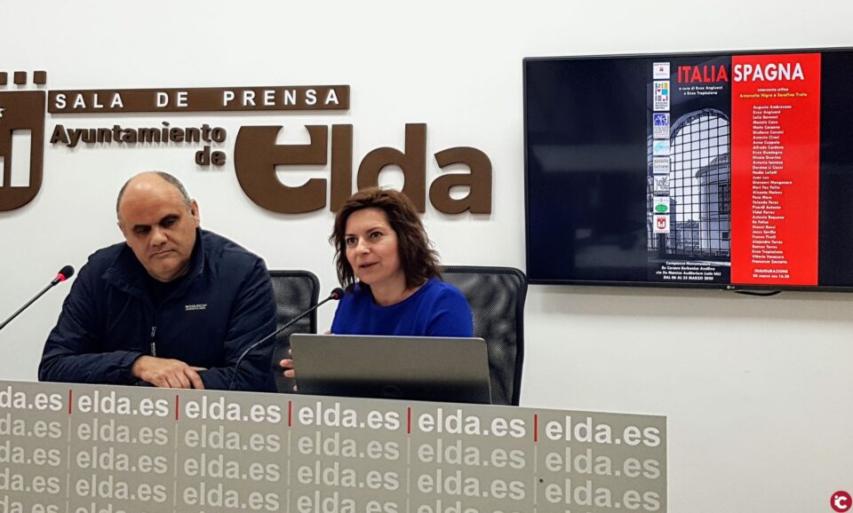 La muestra colectiva Italia-Spagna llevará las obras de artistas eldenses al Complejo Borbónico de Avellino