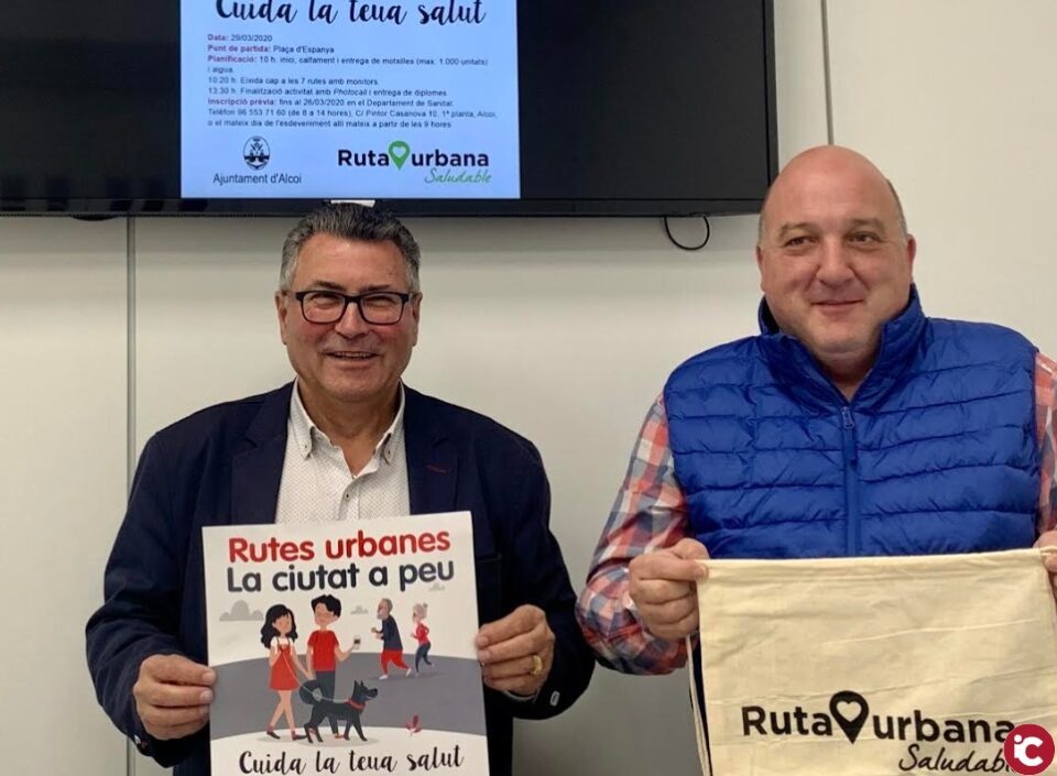 Apunta't a les 'Rutes urbanes'