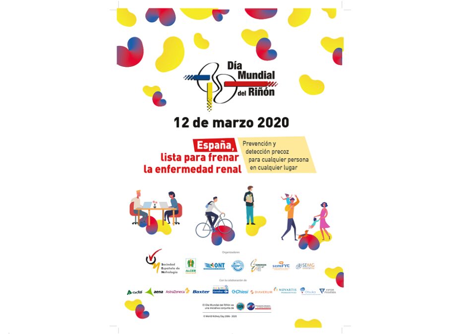 El próximo 12 de marzo se celebra el Día Mundial del Riñón