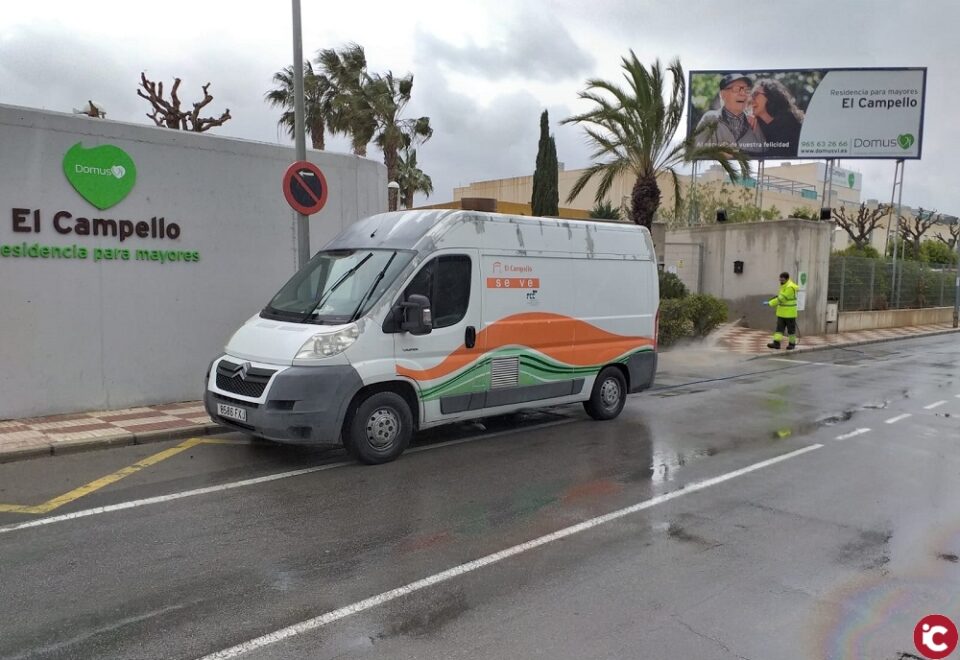 Servicios cierra los 9 puntos verdes del municipio para reforzar las tareas de limpieza