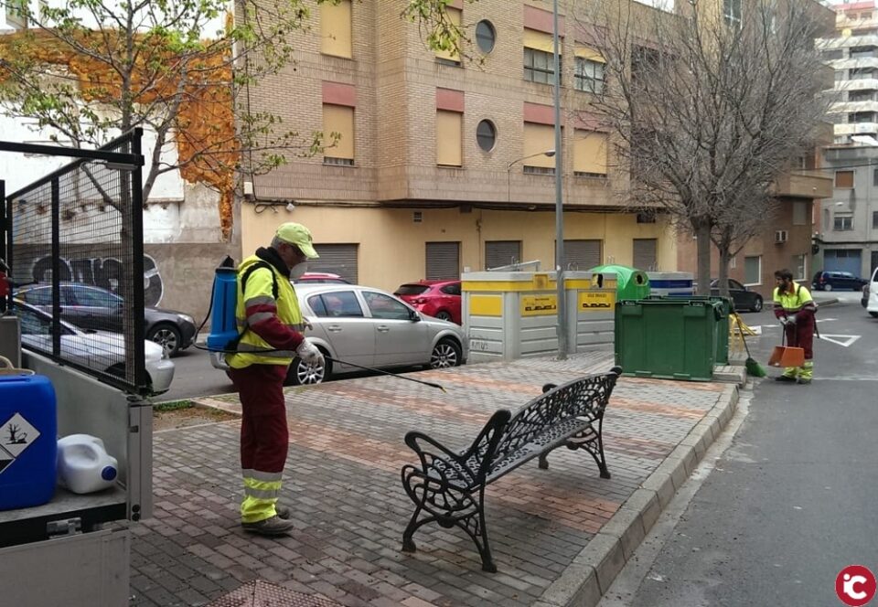 Continúan las labores de prevención de la UME en Villena