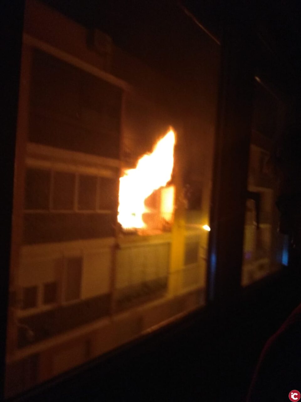 Incendio en la calle Pintor Luis García