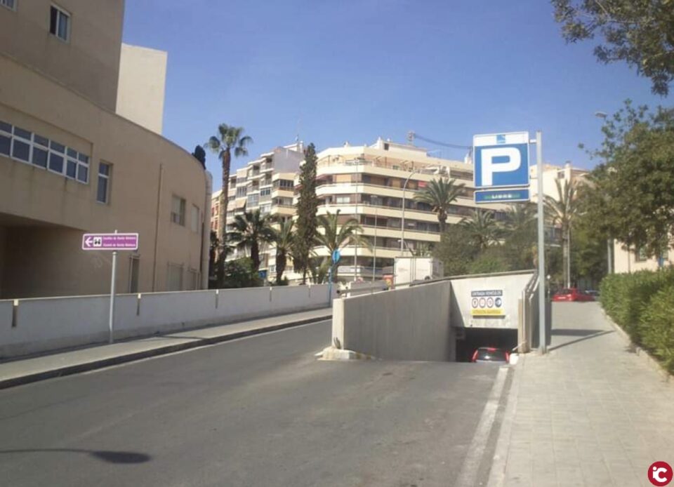 El Ayuntamiento de Alicante ofrece el servicio gratuito de aparcamiento en el parking público López Osaba a las personas y sanitarios que acuden al Hospital
