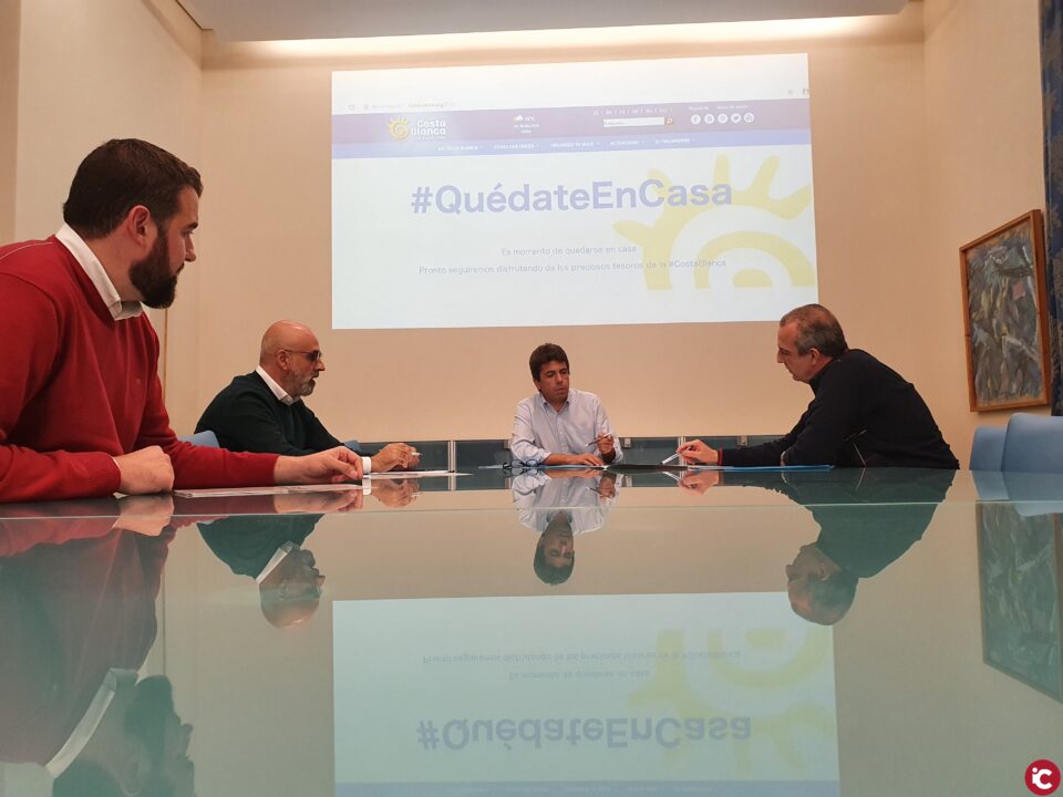 La Diputación de Alicante y la CEV preparan medidas para relanzar la economía provincial