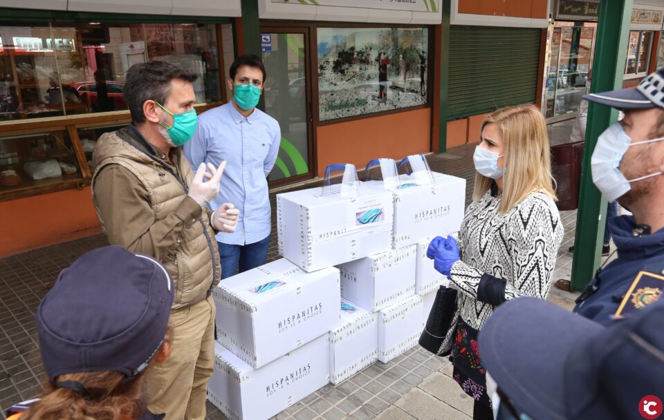 El comercio minorista y los mercados de Petrer recibirán mascarillas y pantallas protectoras en una acción conjunta de Hispanitas y el Ayuntamiento
