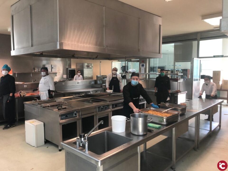Alicante Gastronómica Solidaria cuenta ya con dos centros logísticos y asiste a cerca de 1.200 personas al día