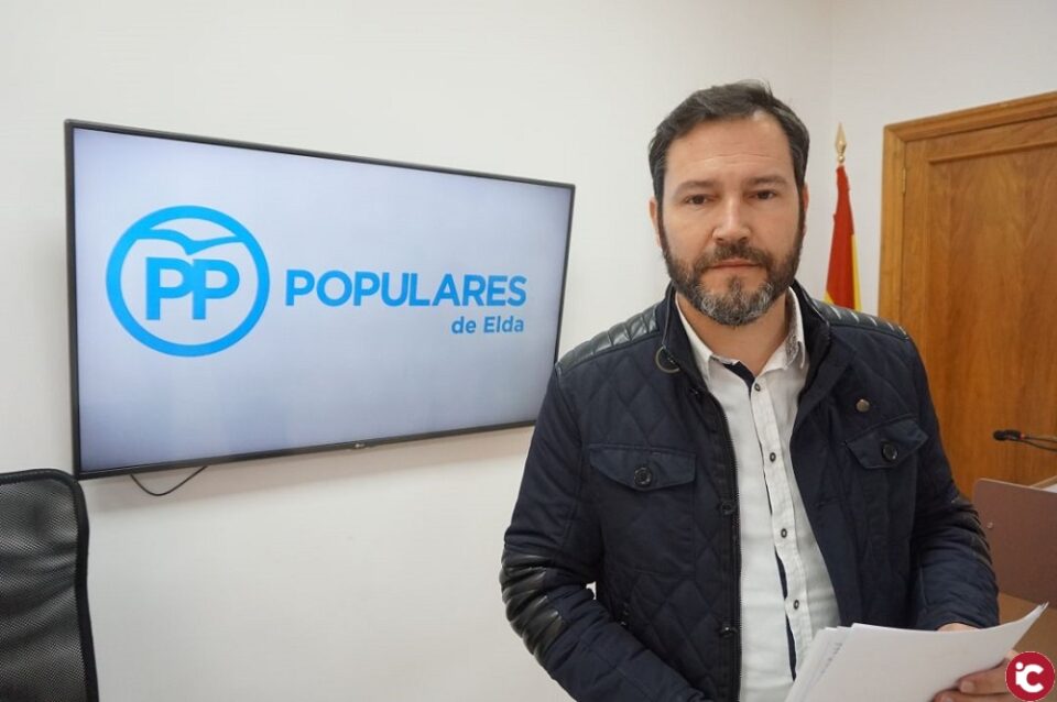 El PP de Elda traslada su apoyo a Rubén Alfaro para pedir al Gobierno que libere más de dos millones de euros de superávit del Ayuntamiento