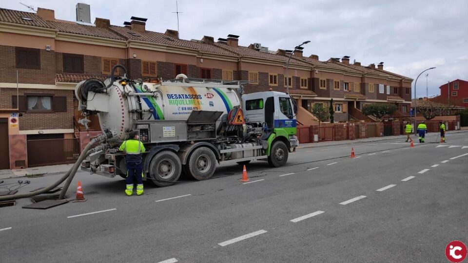 Actuaciones en la urbanización San Antón con motivo de las lluvias