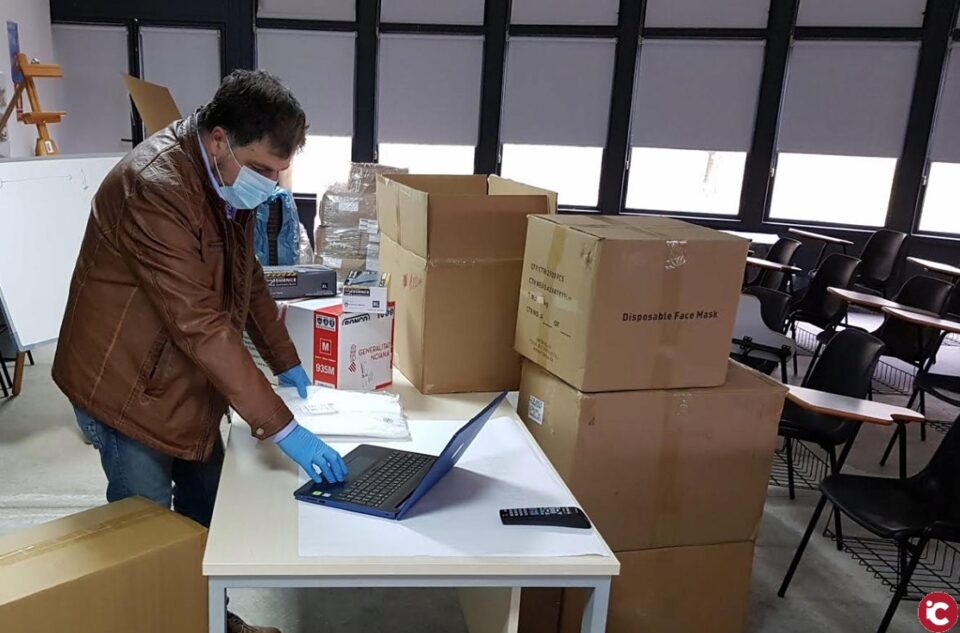 El Consorcio de Residuos Crea reparte EPIs entre los ayuntamientos de su área de gestión