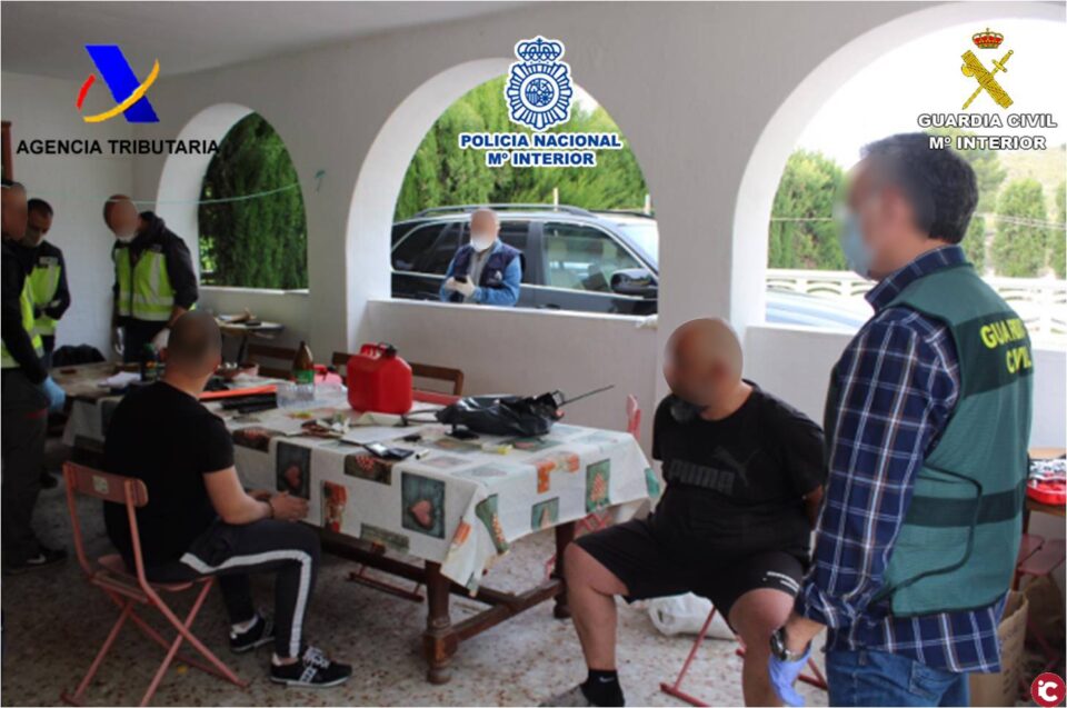 Desarticulado en Alicante un punto negro de distribución de drogas en pleno Estado de Alarma