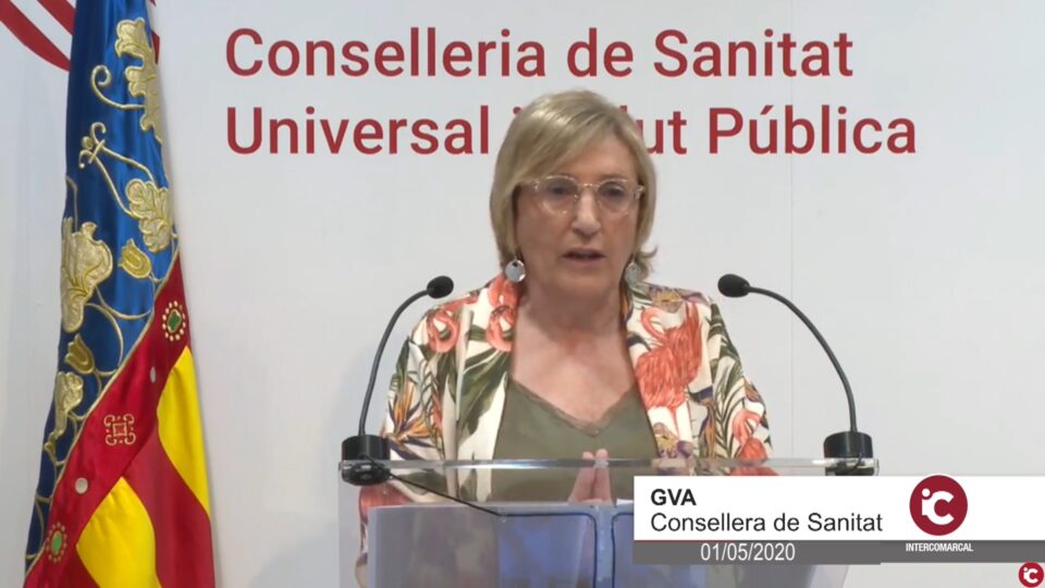Continúa bajando el número de casos activos por coronavirus y aumenta el porcentaje de altas en la Comunitat Valenciana 01/05/2020
