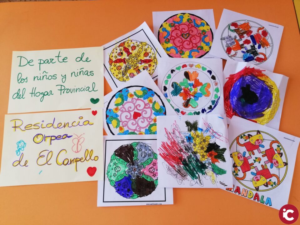 Los niños del Hogar Provincial también cuidan a nuestros mayores