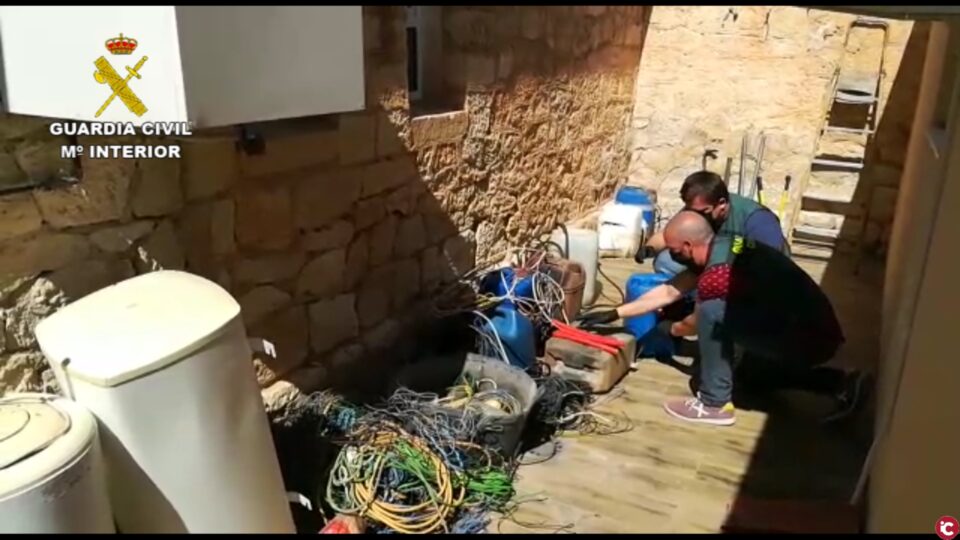 La Guardia Civil desarticula una organización criminal