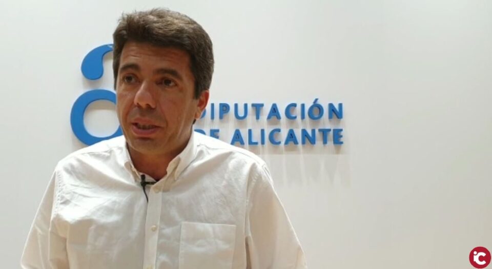 Carlos Mazón: Están llevando al límite a la provincia de Alicante