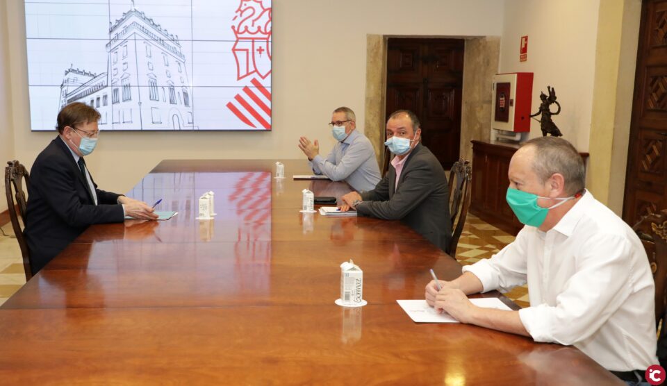 Ximo Puig convoca la Mesa de Diálogo Social para iniciar el proceso de reactivación de la economía de la Comunitat Valenciana
