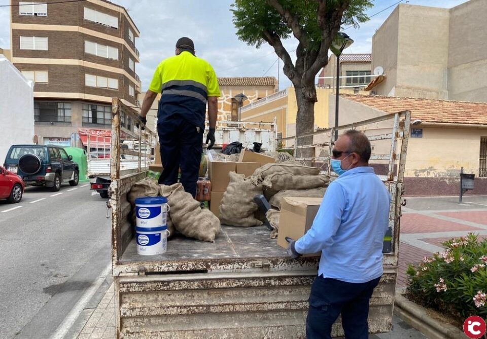 Nuevo cargamento del Banco de Alimentos para Cáritas de El Campello