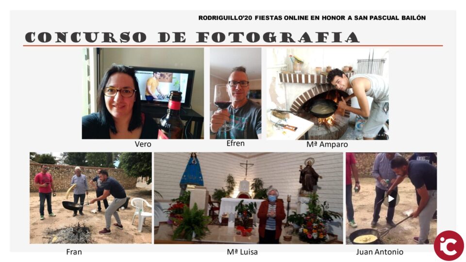 Un concurso fotográfico plasma cómo fueron las primeras fiestas virtuales del Rodriguillo