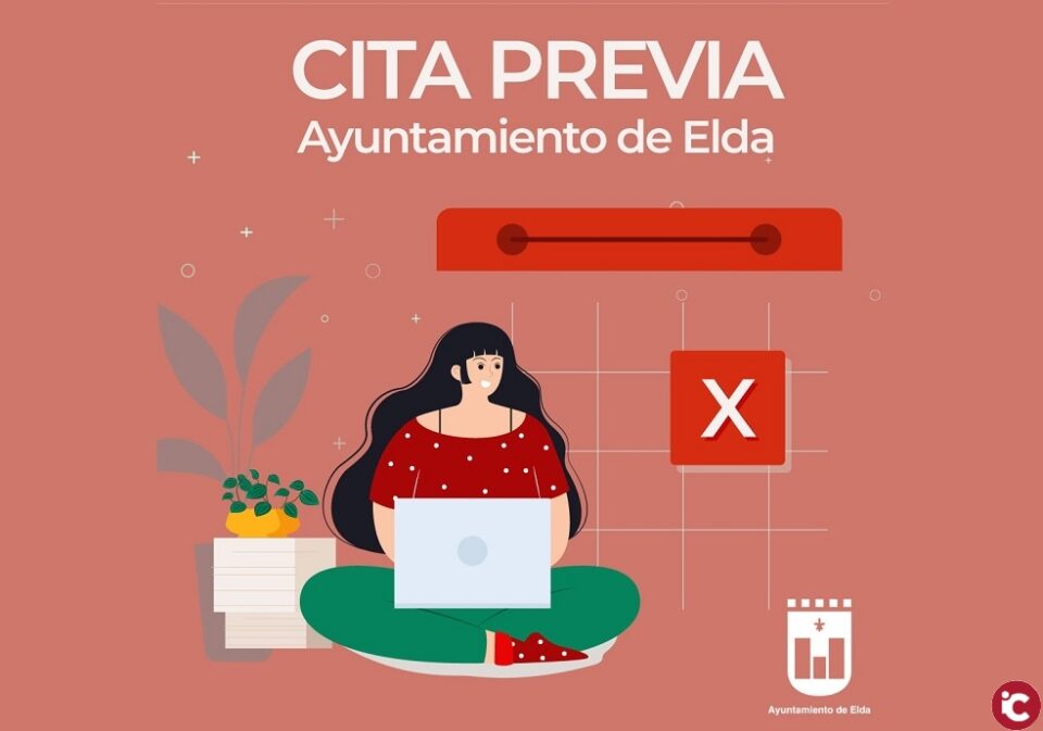 El Ayuntamiento de Elda habilita a partir del próximo lunes la atención presencial con cita previa en varios departamentos