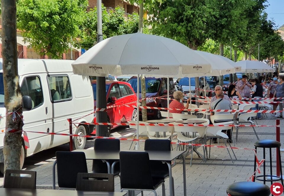 Xixona anula la tasa de terrazas hasta septiembre de 2021