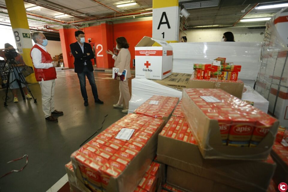 Ayuntamiento y Cruz Roja refuerzan su colaboración en la ciudad de Alicante durante la pandemia