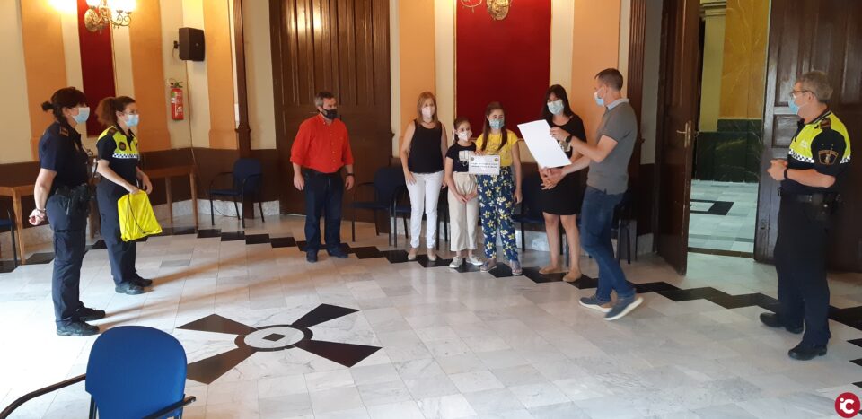 Una alumna del CEIP Miguel Hernández guanya el concurs d'Educació Vial